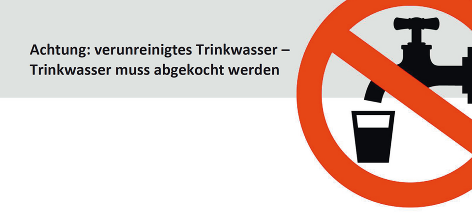 kein Trinkwasser