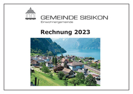 Rechnung Gemeinde Sisikon 2023